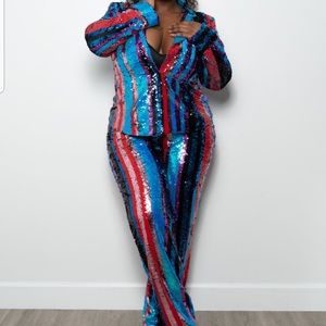 Beautiful pants suit size 3x fits 18-20W